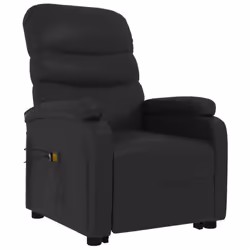 VidaXL 321283 sedia massaggiante elettrica Nero