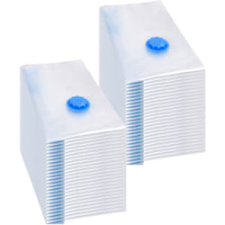 Sacchetti da Viaggio Sottovuoto per Vestiti 60x40 cm 50 pz Vidaxl 91397