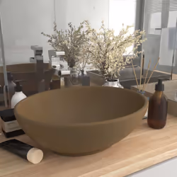 Colore: Crema opaco Materiale: Ceramica Dimensioni complessive: 400 x 330 x 135 mm (L x P x A) Diametro del foro di scarico:  ...