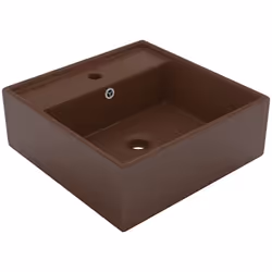 Il nostro lavabo di forma quadrata, realizzato in ceramica di alta qualità, è un'aggiunta elegante a qualsiasi bagno, spoglia ...