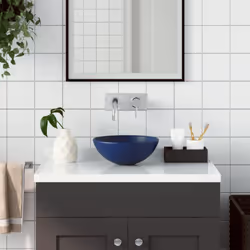 Il nostro lavabo da bagno rotondo con montaggio sopra aggiunge un tocco contemporaneo a qualsiasi arredamento del bagno. È ad ...