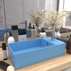 Il nostro lavabo da bagno aggiunge un tocco contemporaneo a qualsiasi arredamento del bagno. È adatto anche per la stanza dei ...
