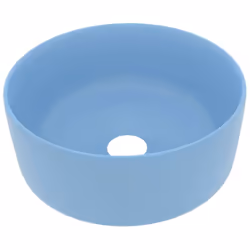 Il nostro lavabo rotondo, realizzato in ceramica di alta qualità, è un'aggiunta elegante perfetta per il vostro bagno, guarda ...