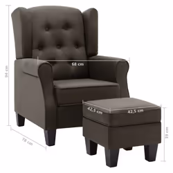 VidaXL 320159 poltrona - Vista aggiuntiva 8