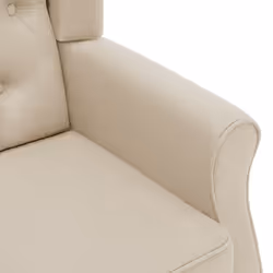 VidaXL 320170 sedia massaggiante elettrica Crema - Vista aggiuntiva 6