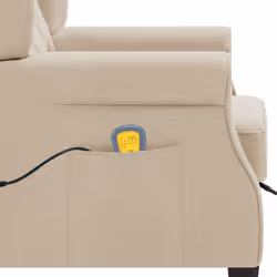 VidaXL 320170 sedia massaggiante elettrica Crema - Vista aggiuntiva 7