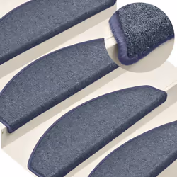 Questi tappetini per scale in moquette non solo vi proteggono dallo scivolamento quando salite e scendete le scale, ma impedi ...