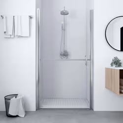 La nostra moderna porta doccia aggiunge un'aria di estetica semplicistica al vostro bagno! Offre uno stile raffinato con mate ...