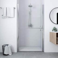 Porta per Doccia in Vetro Temperato 100x178 cm vidaXL 94730