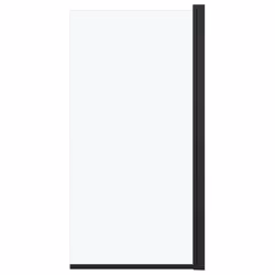vidaXL Box Doccia in ESG 68x130 cm Nero - Vista aggiuntiva 2