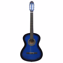 Chitarra Classica per Principianti con Custodia Blu 4/4 39"cod mxl 72400 - Vista aggiuntiva 3