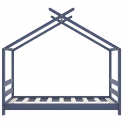 VidaXL 289613 lettino per bambini Grigio Legno - Vista aggiuntiva 4