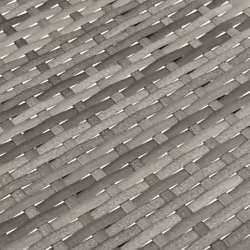 VidaXL 310085 sedia da esterno Terrazzo Rattan sintetico, Acciaio Grigio - Vista aggiuntiva 8