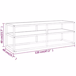 VidaXL 322861 supporto TV e sistema audio - Vista aggiuntiva 6