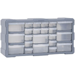 Mobile Contenitore con 22 Cassetti 49x16x25,5 cm Vidaxl 72699