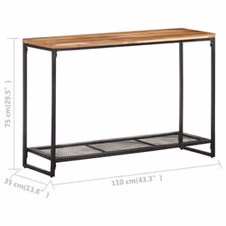 VidaXL 320249 tavolino da caffè, comodino e consolle da soggiorno - Vista aggiuntiva 6
