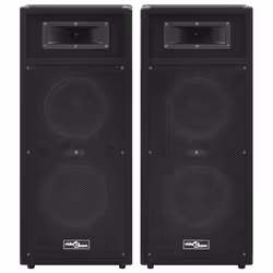 Altoparlanti Professionali Passivi da Palco Hi-Fi 2 pz 1000 Wcod mxl 106987 - Vista aggiuntiva 3