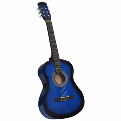 Chitarra Classica per Principianti con Custodia Blu 3/4 36&quot;cod mxl 72410