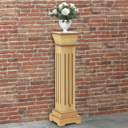 Vidaxl - Piedistallo per Piante Quadrato Classico Legno 17x17x66 cm mdf 66390