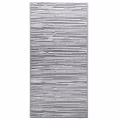 vidaXL Tappeto da Esterni ARAKIL Grigio 190x290 cm in PP - Vista aggiuntiva 2