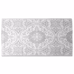vidaXL Tappeto da Esterni ARAKIL Grigio Chiaro 160x230 cm in PP - Vista aggiuntiva 3