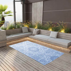 Vidaxl - Tappeto da Esterni Blu Baby 120x180 cm in pp 72793
