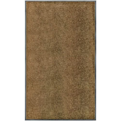 Vidaxl - Zerbino Lavabile Marrone 90x150 cm 9514