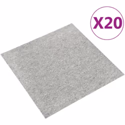 Questo set di quadrotte di moquette in PP è composto da 20 pezzi, ciascuno con una dimensione di 50 x 50 cm, per una superfic ...