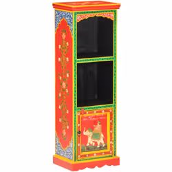 Questa credenza unica dipinta a mano con il suo design sorprendente è un pezzo che attira l'attenzione quando invitate degli  ...