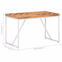 VidaXL 323545 tavolo da cucina e sala da pranzo - Vista aggiuntiva 7
