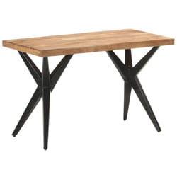 Vidaxl - Tavolo da Pranzo 120x60x76 cm in Legno Massello di Acacia 8960