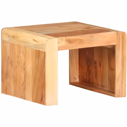 Donate un tocco di fascino industriale ai vostri interni con questo tavolo laterale in legno! Questo tavolino è realizzato in ...