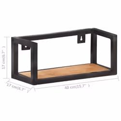VidaXL 320669 scaffale Legno di acacia, Caldaie - Vista aggiuntiva 7