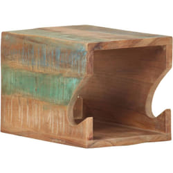 Vidaxl - Supporto Bicicletta da Parete 35x25x25 cm in Legno di Recupero 92827