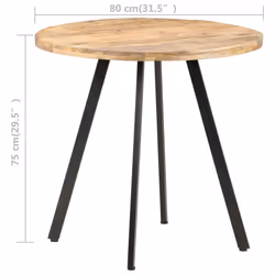 VidaXL 320483 tavolo da cucina e sala da pranzo - Vista aggiuntiva 4