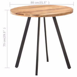 VidaXL 320485 tavolo da cucina e sala da pranzo - Vista aggiuntiva 4