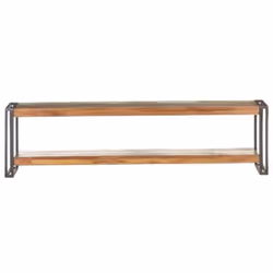 Questo mobile TV in legno ha uno stile industriale che lo rende una scelta perfetta per il vostro spazio abitativo interno. I ...