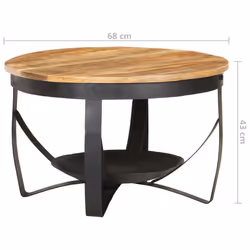 VidaXL 320794 tavolino da caffè, comodino e consolle da soggiorno - Vista aggiuntiva 6
