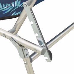 VidaXL 310328 sedia da esterno Salone Seduta imbottita Acciaio, Poliestere Multicolore - Vista aggiuntiva 7
