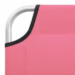 VidaXL 310330 sedia da esterno Salone Seduta imbottita Tessuto, Acciaio Rosa - Vista aggiuntiva 7
