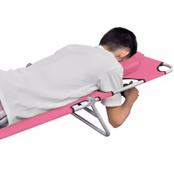 VidaXL 310333 sedia da esterno Salone Seduta imbottita Acciaio, Poliestere Magenta - Vista aggiuntiva 5