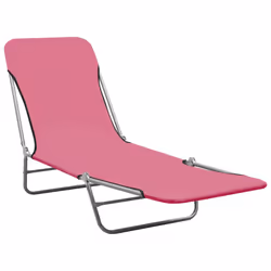VidaXL 310345 sedia da esterno Salone Oxford, Acciaio Rosa - Vista aggiuntiva 2