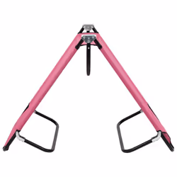 VidaXL 310349 sedia da esterno Salone Seduta imbottita Oxford, Cloruro di polivinile (PVC), Acciaio Rosa - Vista aggiuntiva 4