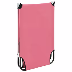 VidaXL 310349 sedia da esterno Salone Seduta imbottita Oxford, Cloruro di polivinile (PVC), Acciaio Rosa - Vista aggiuntiva 6