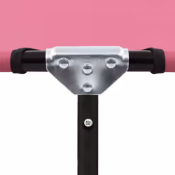 VidaXL 310349 sedia da esterno Salone Seduta imbottita Oxford, Cloruro di polivinile (PVC), Acciaio Rosa - Vista aggiuntiva 7