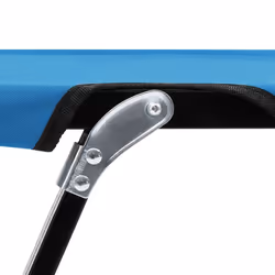 VidaXL 310352 sedia da esterno Salone Seduta imbottita Tessuto, Poliestere Blu - Vista aggiuntiva 6