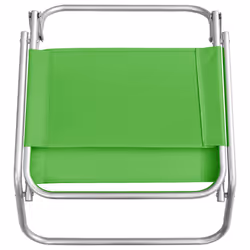 VidaXL 310370 sedia da esterno Terrazzo Oxford, Acciaio Verde - Vista aggiuntiva 6