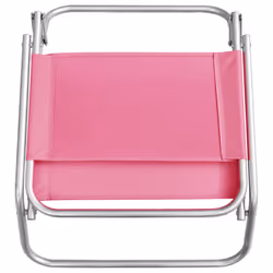 VidaXL 310372 sedia da esterno Terrazzo Oxford, Acciaio Rosa - Vista aggiuntiva 6