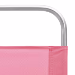 VidaXL 310372 sedia da esterno Terrazzo Oxford, Acciaio Rosa - Vista aggiuntiva 7