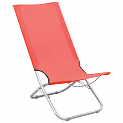 VidaXL 310376 sedia da esterno Terrazzo Oxford, Acciaio Rosso